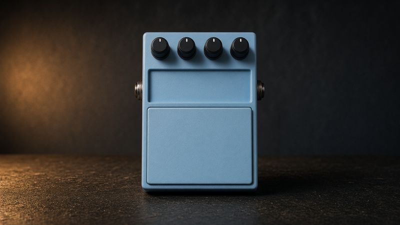 Illustration of a Boss CH-1 Super Chorus - AI-generated, not a photo of the exact product