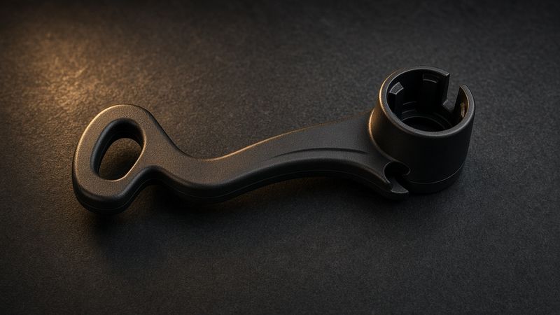Illustration of a D'Addario Pro-Winder (winder + cutter + pin puller) - AI-generated, not a photo of the exact product