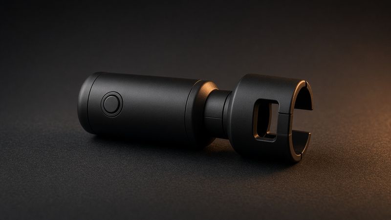Illustration of a Ernie Ball PowerPeg Motorized Winder - AI-generated, not a photo of the exact product