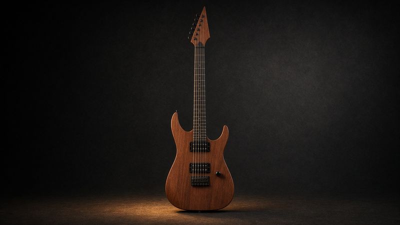Illustration of a Ibanez RG421 - AI-generated, not a photo of the exact product