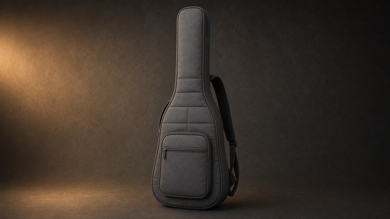 Illustration of a MONO Vertigo Electric Guitar Case (M80) - AI-generated, not a photo of the exact product